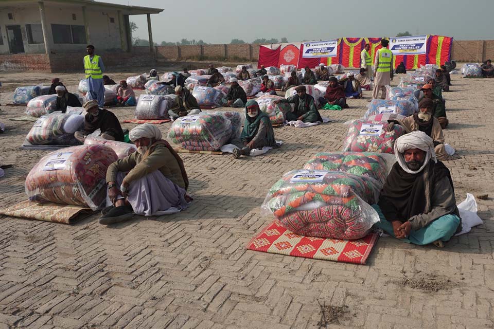 Pakistan winter relief