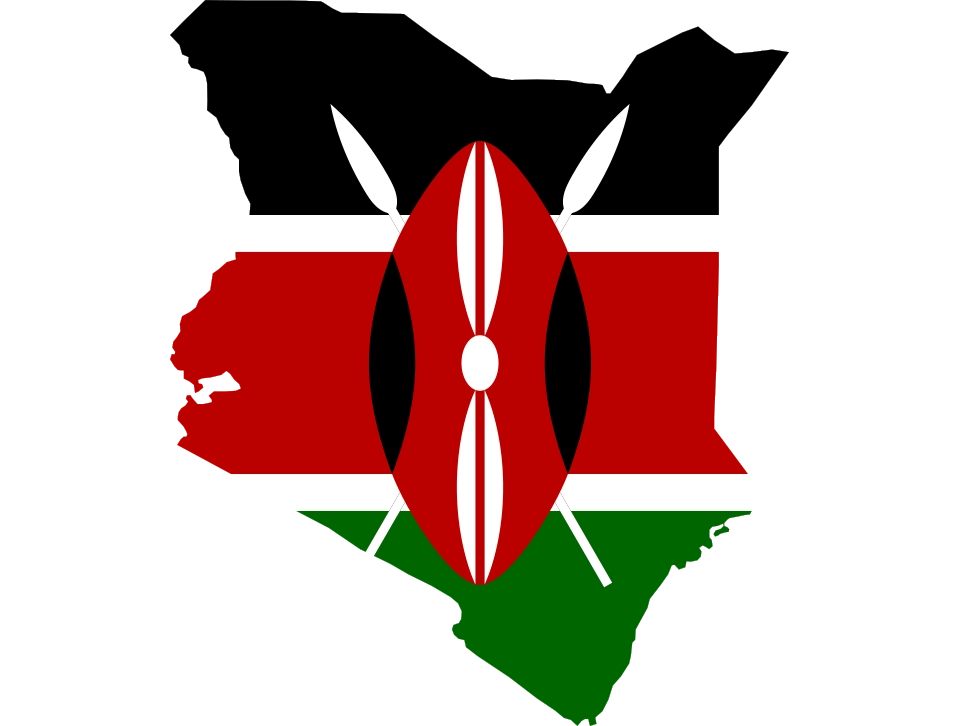 kenya map